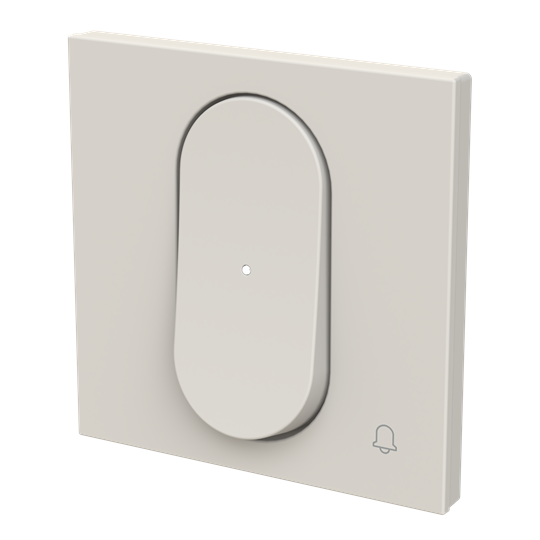 Tecla pulsador timbre c/visor DN