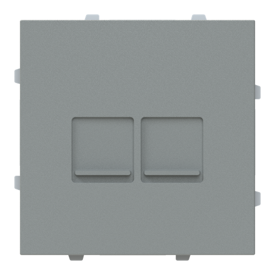 Tapa plana 2 soportes con persiana GN – Imagen 2 de 3