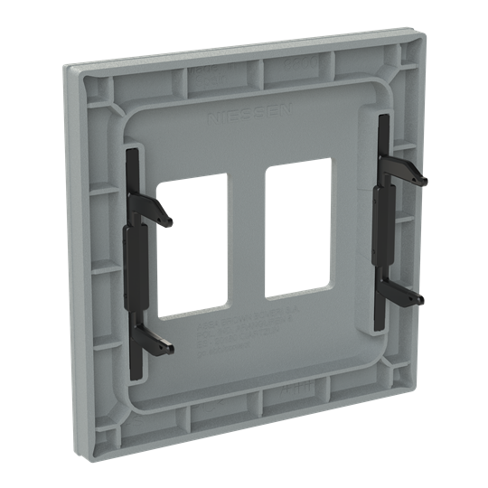 Tapa toma VDI doble GN – Imagen 2 de 3