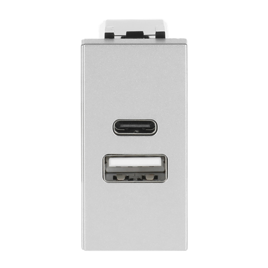Cargador USB-A+C 15W - 1M - PL