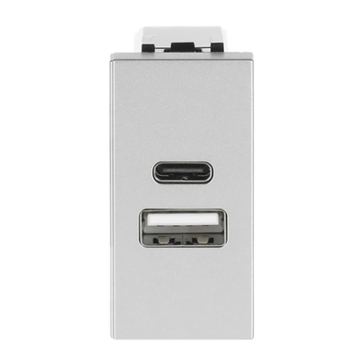 Cargador USB-A+C 15W - 1M - PL