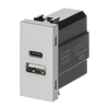 Cargador USB-A+C 15W - 1M - PL