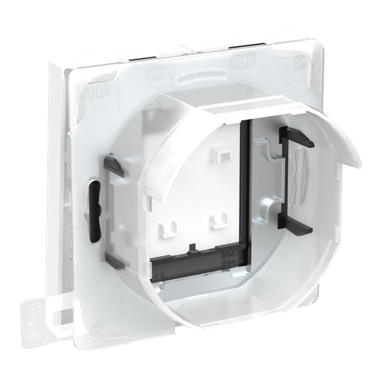 Tecla doble IP44 BL