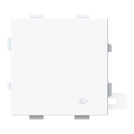 Tapa Schuko abatible IP44 BL – Imagen 2 de 3