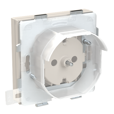 Tapa Schuko abatible IP44 DN