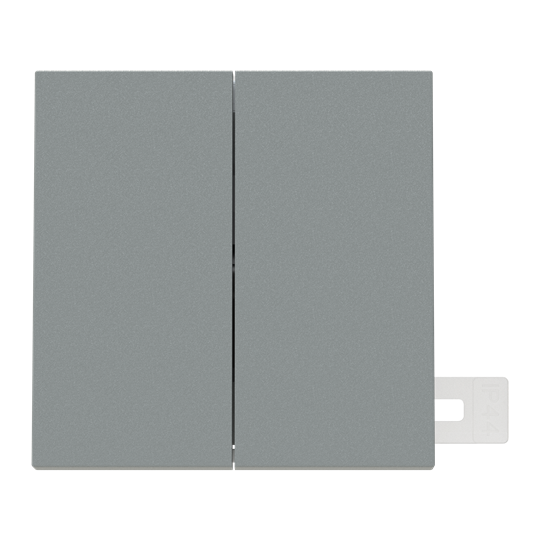 Tecla doble IP44 GN – Imagen 2 de 3