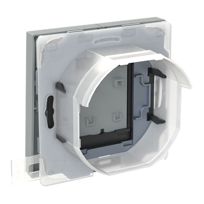 Tecla doble IP44 GN