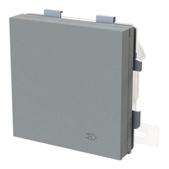 Tapa Schuko abatible IP44 GN – Imagen 3 de 3