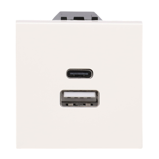 Cargador USB-A+C 15W - 2M - BL – Imagen 2 de 3