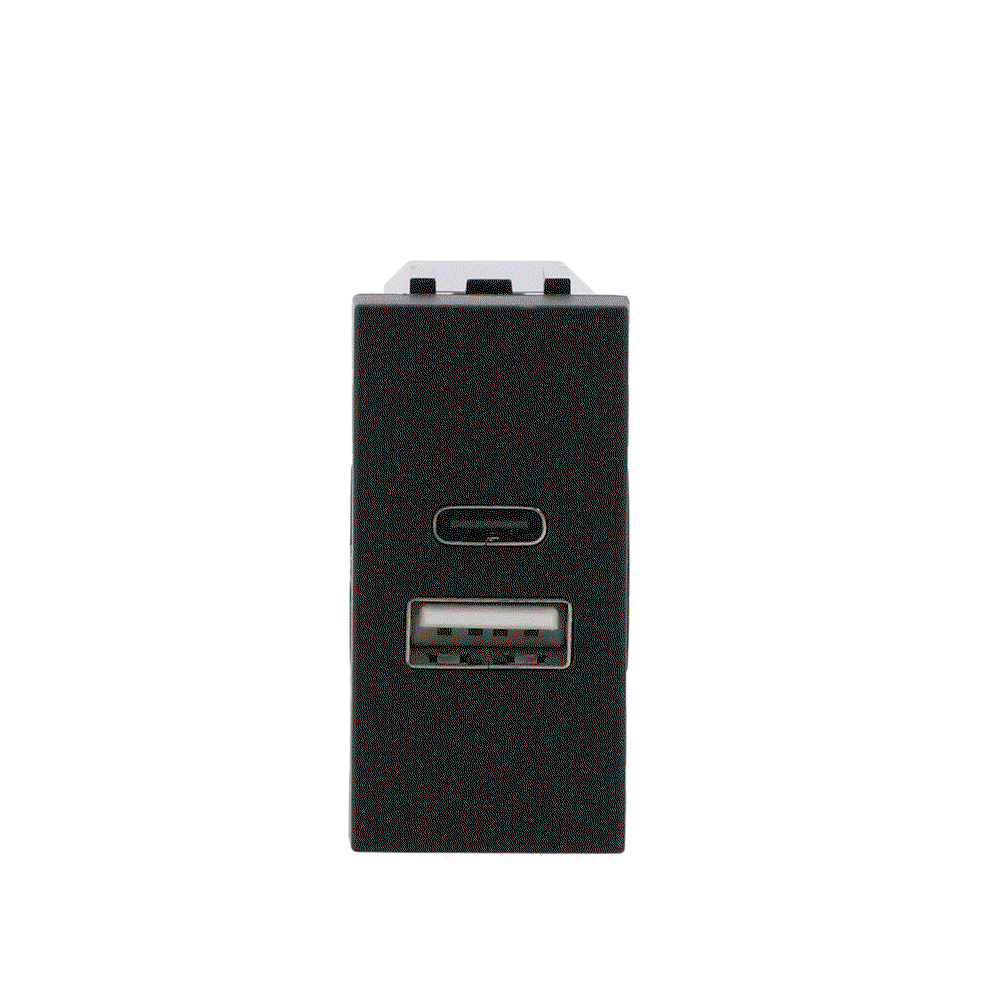Toma cargador USB-A+C 10,5W - 1M - NT