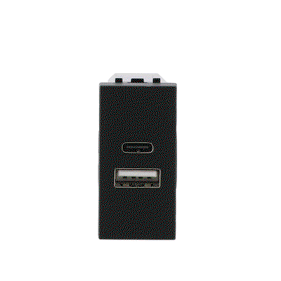Toma cargador USB-A+C 10,5W - 1M - NT