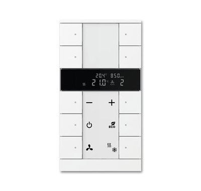 Termostato ClimaECO con hum.CO2,10can.BL