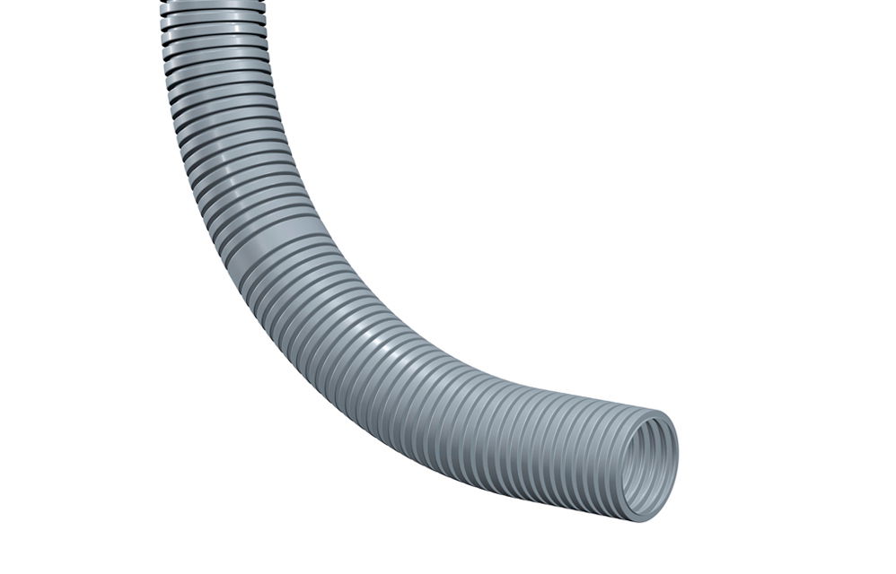TUBO FLEXIBLE LG-PA DN 7 GRIS