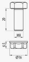 KIT UNION MEGABAND M 8 GC