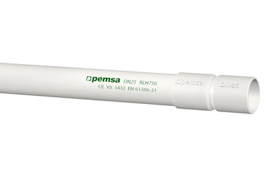 TUBO RLH 750+MANGUITO DN16 GRIS