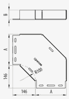 CURVA 90º PQ 30x100 R100 GC