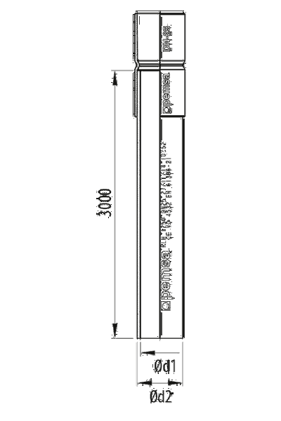 TUBO RLH1250+MANGUITO DN63 GRIS
