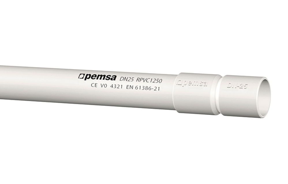TUBO RPVC+MANGUITO DN63 GRIS – Imagen 2 de 2