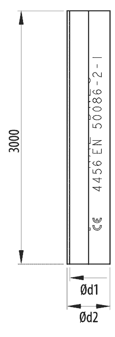 TUBO RAL DN63