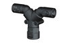DERIVACION DT DN10x10x10 NEGR