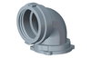ANGULAR 90º GIR DN70 GRIS