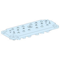 Placa pasacables con membranas 25 entradas