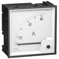 Escala amperímetro analógico de 0 a 600A