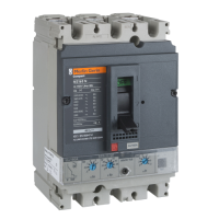 Disjuntor Compact NS100N, STR22SE, 40A, 3 polos 3d - Voltimum ES