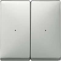 TECLA PARA MOD. UP DE 2 ELEMENTO ACERO