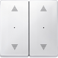 TECLA PARA MOD. UP DE 2 EL. PERSIANA BL.