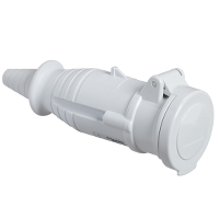 Toma móvil industrial, 32A, 3 polos, 40-50 V CA, IP 44