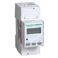 Modular single phase power meter iEM2110, 230V, 63A with pulse, MID