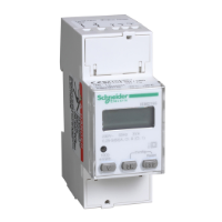Modular single phase power meter iEM2155, 230V, 63A with comm Modbus, MID