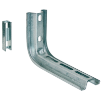 Soporte horizontal Omega 100 ZINC+