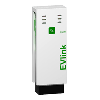 EVlink Parking, Estación de pie, 7 kW, 2xT3, RFID, estación de carga