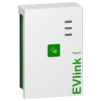 EVlink Aparcamiento, montado en la pared-22 kW -1xT3 -RFID -estación de carga