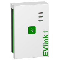 EVlink Aparcamiento, montado en la pared -7 kW, 1xT2, RFID-estación de carga