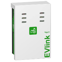 EVlink Aparcamiento, montado en la pared, 7 kW, 2xT2, estación de carga
