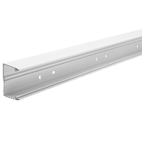 OptiLine 70, canal 1 compartimiento, 80x55mm, PVC, blanco polar, 2000mm
