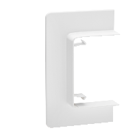 OptiLine 70, embellecedor pared techo, 80x55mm, PC/ABS, blanco polar