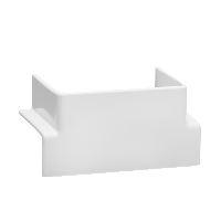 OptiLine 70, derivación en T, 80x185mm, PC/ABS, blanco polar