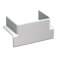 OptiLine 70, pieza en T, PC/ABS, aluminio metalizado