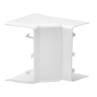 OptiLine 70, ángulo interior ajustable 95x55mm, PC/ABS, blanco polar