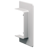 OptiLine 70, embelledor techo pared 120x55mm, PC/ABS, aluminio metalizado