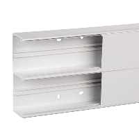 OptiLine 70, canal 2 compartimientos, 155x55mm, PVC, blanco polar, 2000mm