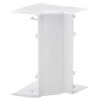OptiLine 70, ángulo interior ajustable, 155x55mm, PC/ABS, blanco polar