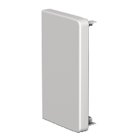 OptiLine 70, tapa final, PC/ABS, aluminio metalizado