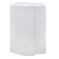 OptiLine 70, ángulo exterior ajustable, 185x55mm, PC/ABS, blanco polar