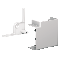 OptiLine 70, ángulo plano°, PC/ABS, aluminio metalizado