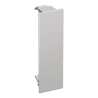 OptiLine 70, embellecedor de unión, PC/ABS, aluminio metalizado